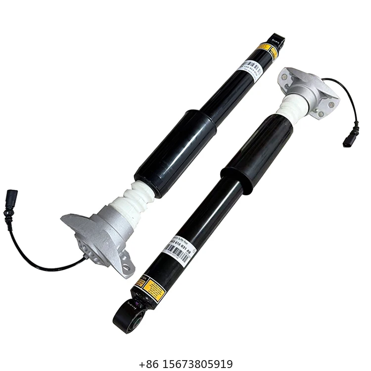 

1Pair 4G0616031AB Adjustable Air Pressure Rear Suspension Shock Assembly with ADS for A6C7 A7 Suspension Shock Absorber