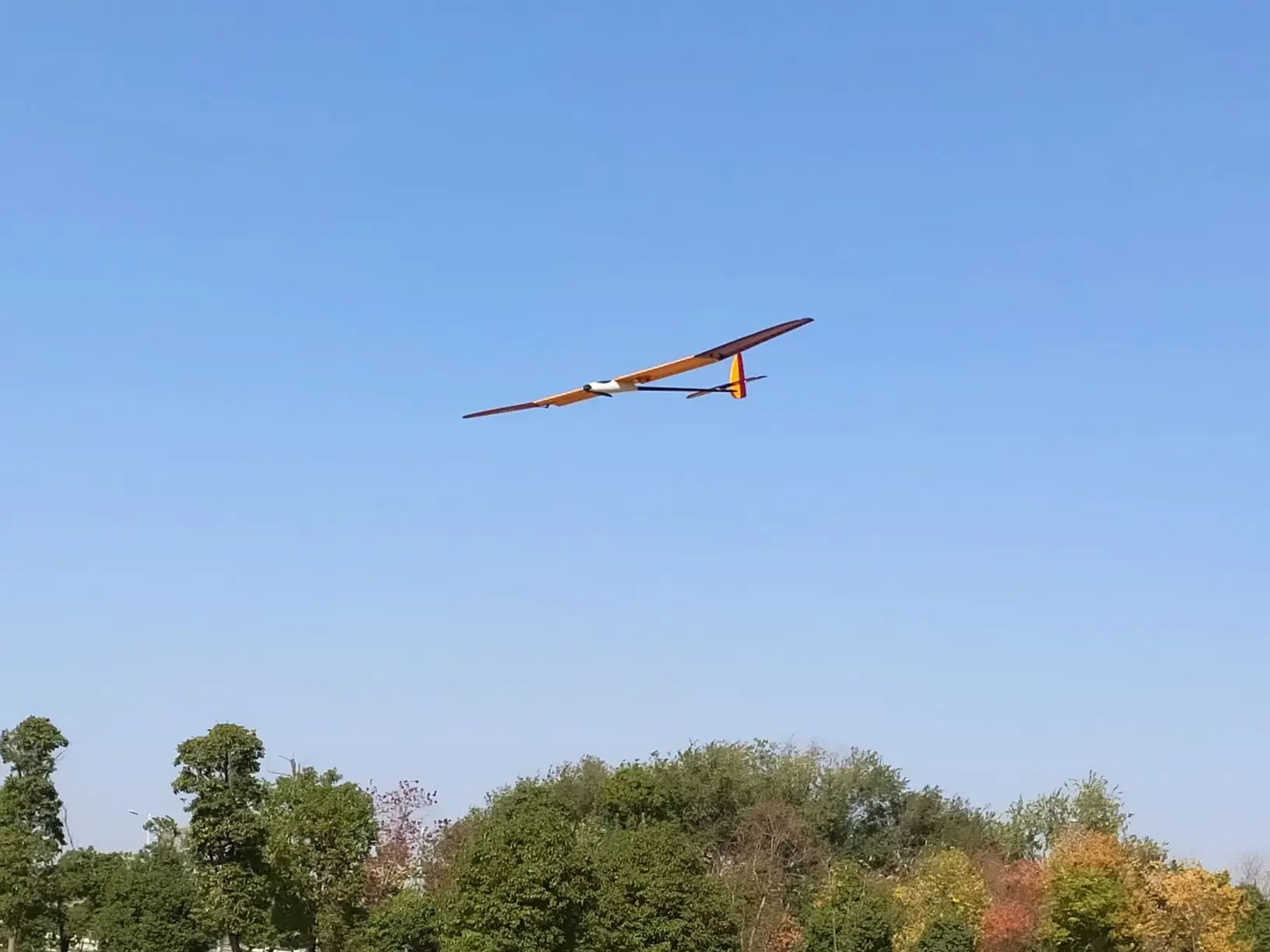 Pesawat Remote Control Glider, kepala serat karbon