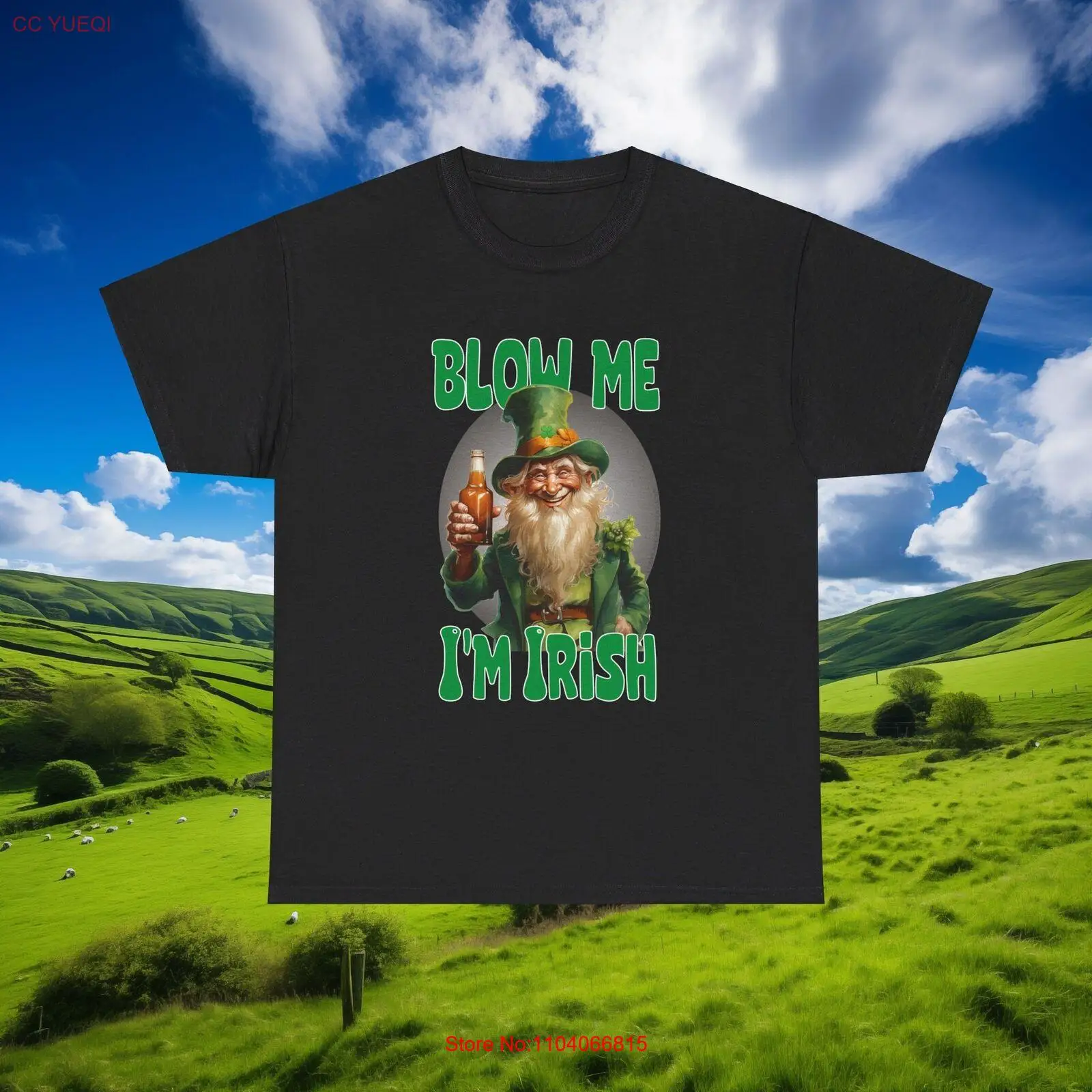 Blow Me I'm Irish - Unisex Heavy Cotton Tee