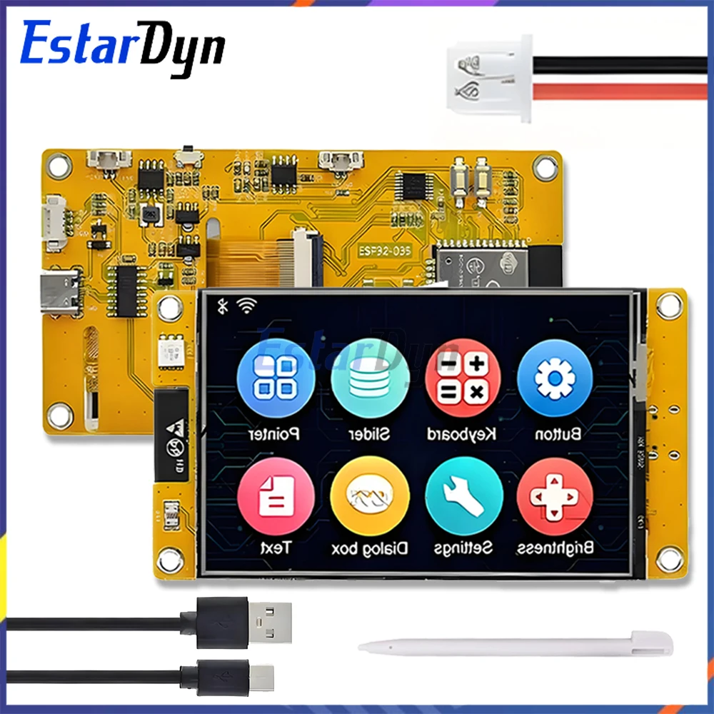 ESP32 Arduino LVGL WIFI&Bluetooth Development Board 3.5 inch Touch 240*320 Smart Display Screen 3.5 inch LCD TFT Module