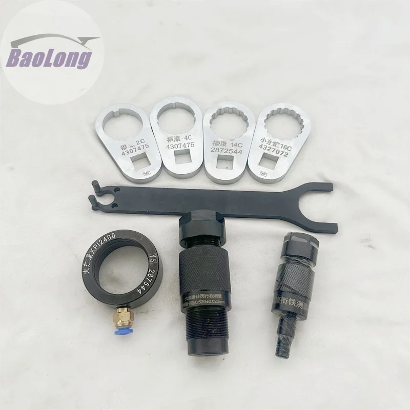 

For Cummins Scania 8Pcs XPI Injector Disassembly Measuring Tools Fuel Pump Repair Tools