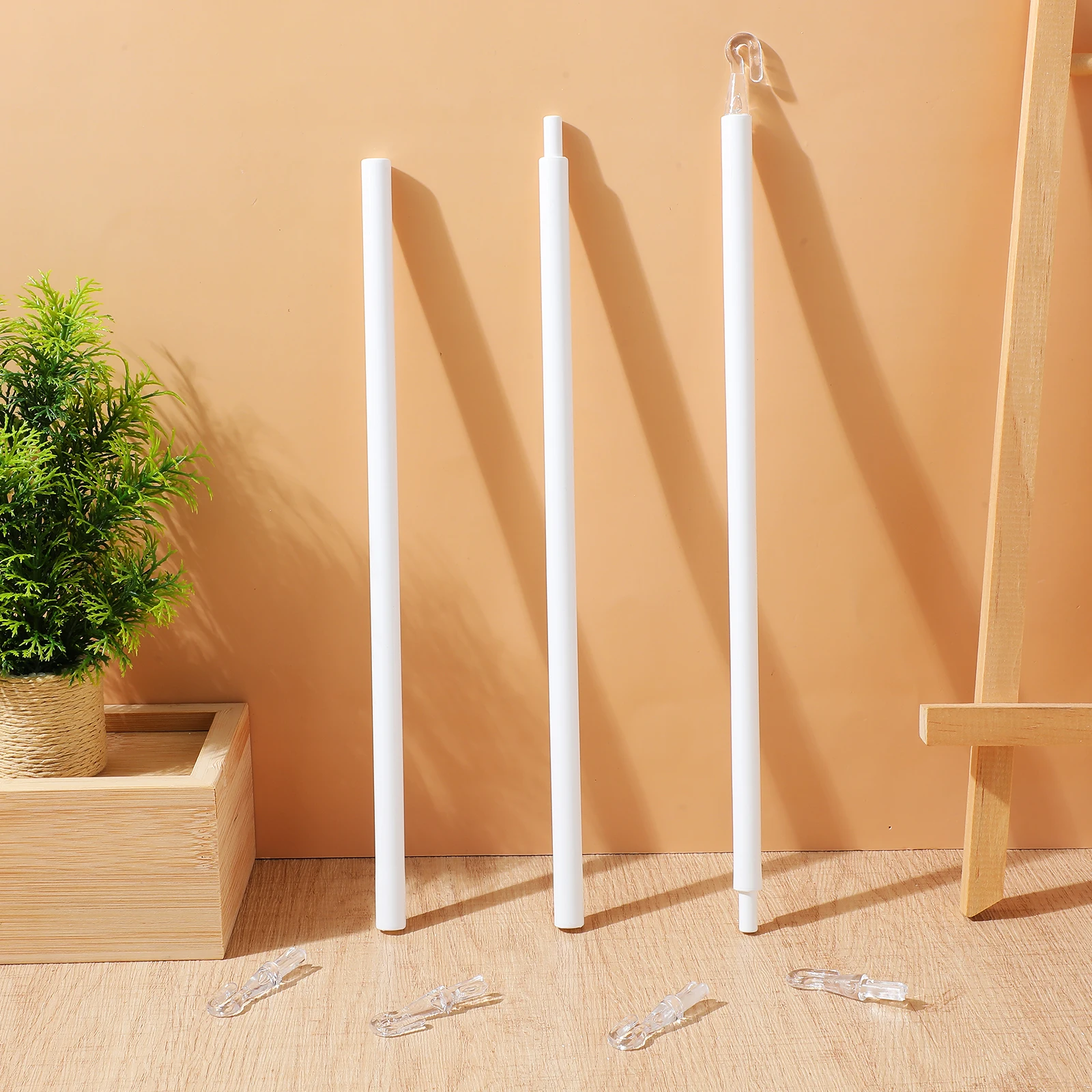 

1 Set Of Replacement Blind Wand For Vertical Blinds Plastic Curtain Accessories Lightweight Easy Install Hook Design