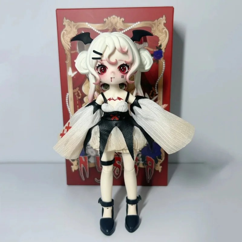 Novo autêntico nyssaa bjd brinquedo móvel série pesadelo estatueta na moda 12 pontos caixa cega kawaii presente festival ornamento para menina