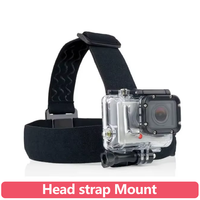 Head Strap Mount Wearing Headband Holder For Gopro Hero 13 12 11 10 9 8 7 6 5 AKASO SJCAM DJI OSMO Action Camera Accessoires