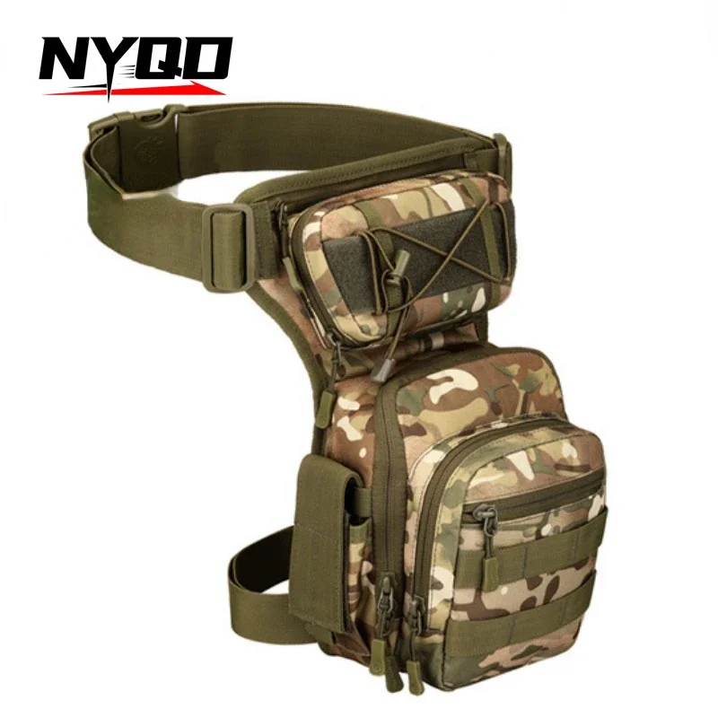 Tactical Leg Bag Fishing Mountaineering Waist Bag 낚시가방