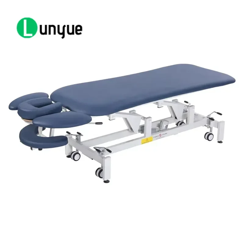 Electric Physiotherapy Treatment Bed Chiropractic Shock Wave Therapy Table ECG Massage Stretcher for Clinic Hospital