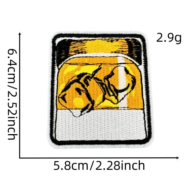 Oktoberfest Beer Festival Iron-On Embroidered Badge Patches for DIY Hole T-shirt Backpack Clothing Jeans Appliques Sticker