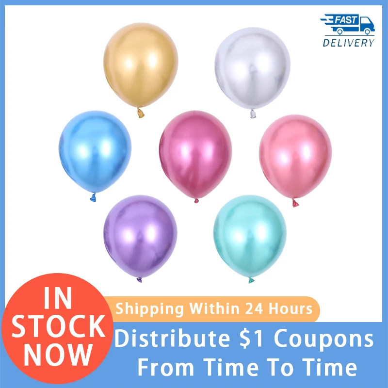 

25pcs Latex Balloons Rose Gold Metal Happy Birthday Party Decoration Kids Boy Girl Adults Wedding Birthday Balloon Bride