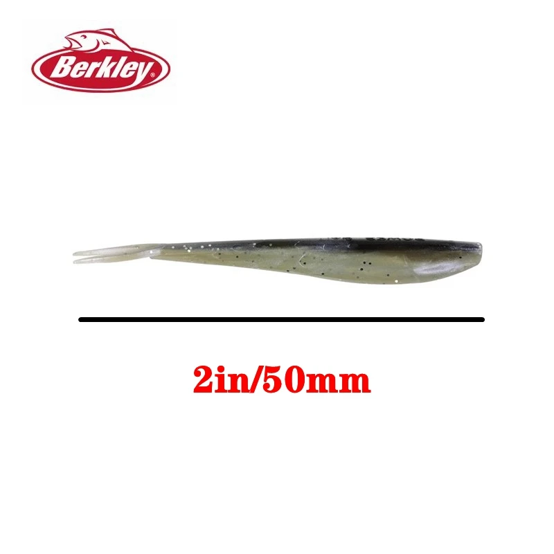 Original NEW Berkley Power Bait Small fish shaped soft bait 18 times the fragrance 5cm/2in 18pcs Trout bait Black fish bait