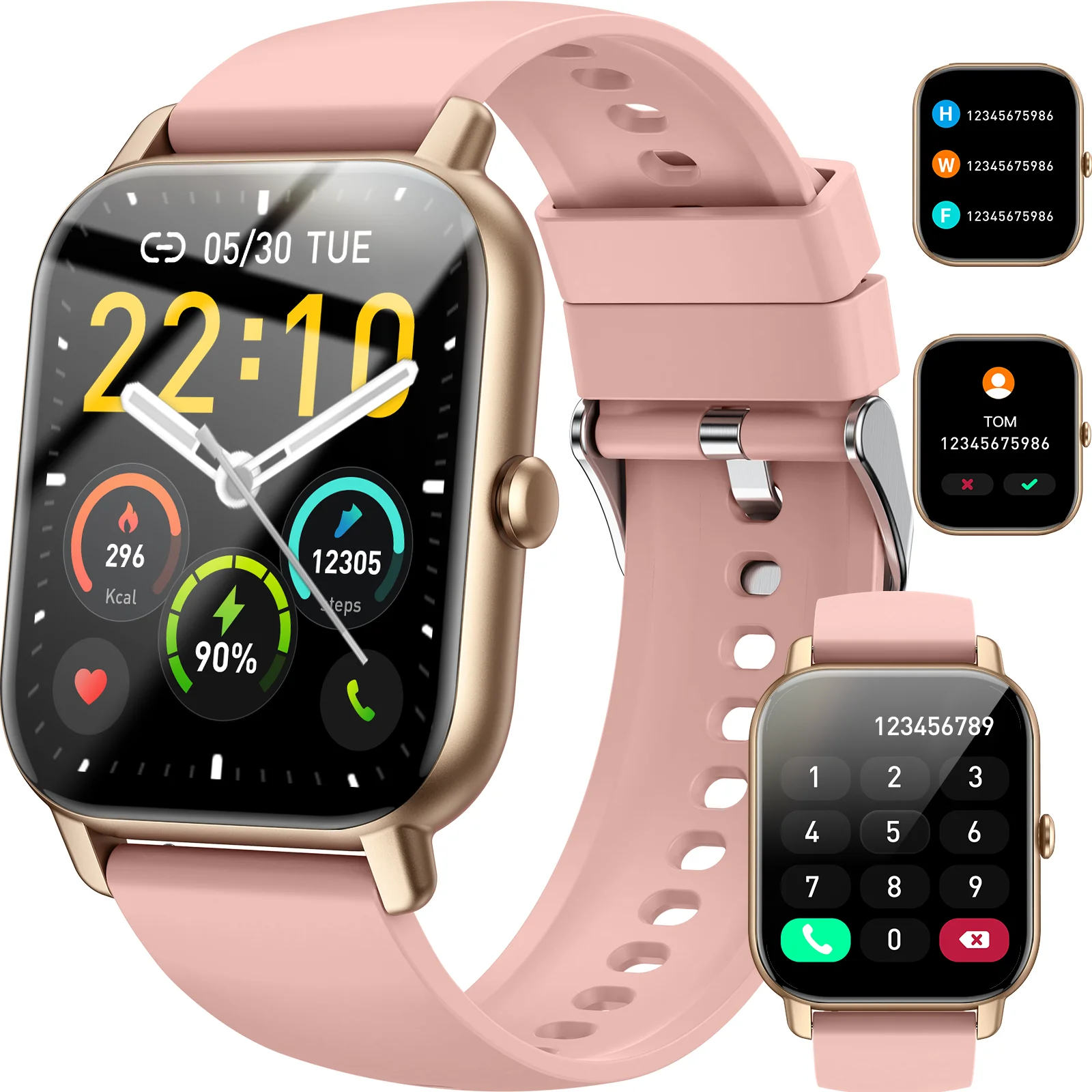 Jxrev Smart Watch, 1.85