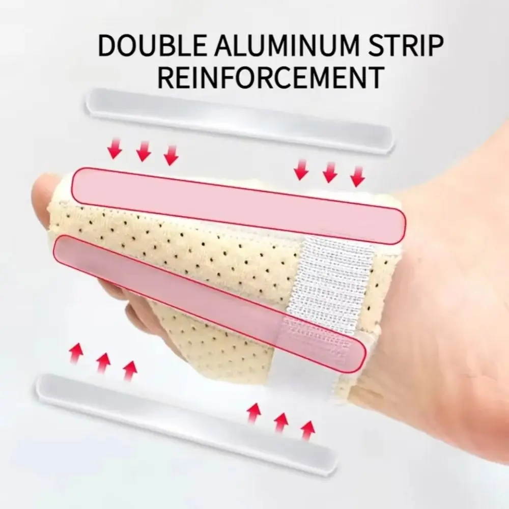 Adjustable Bunion Corrector Band Metal Reinforcement Breathable Big Toe Straightener Bunion Splint Soft Foot Correction Brace