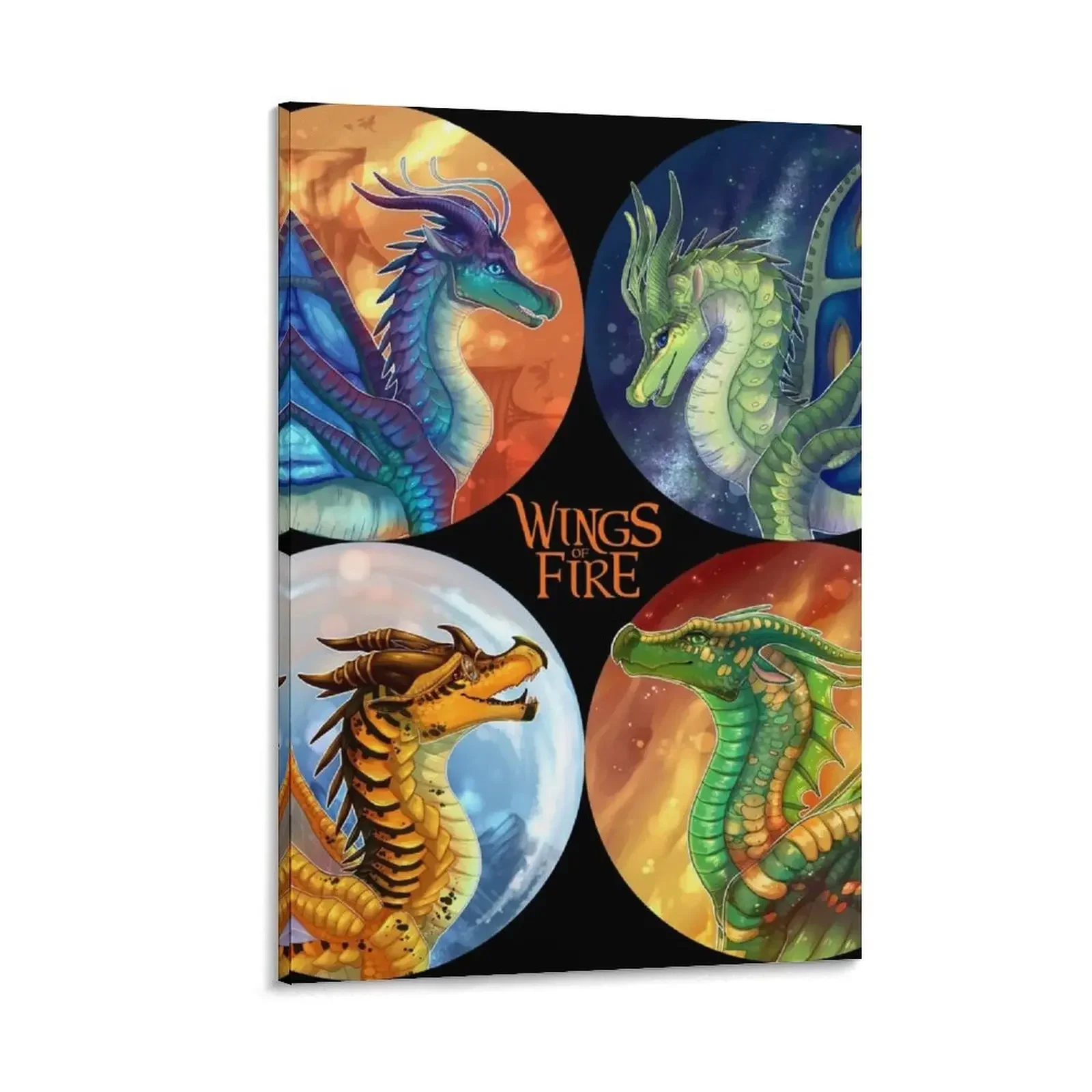 

Wings of Fire - Heroes of the Lost Continent Canvas Painting home decor wall decoration paintings anime decoration