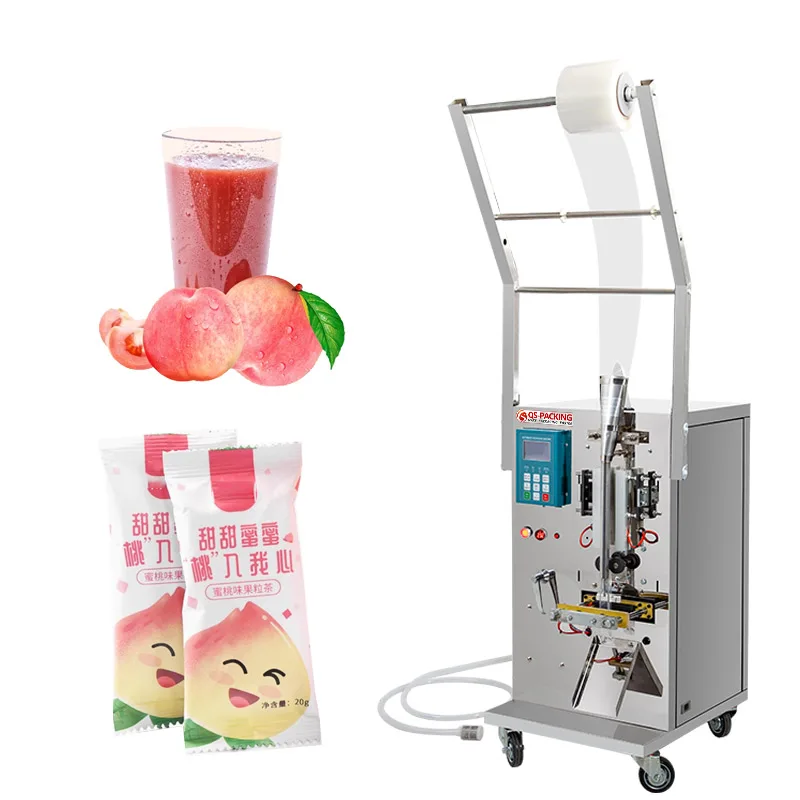 

Small Sachet Sealing Equipment For Frozen Juice Bars Ice Pop Jelly Stick Liquid Packing Machine