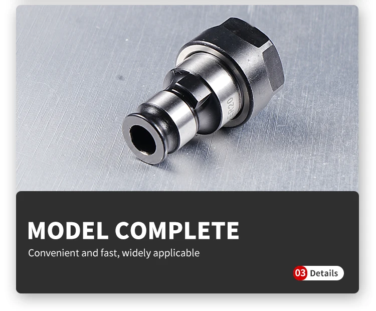 TC820 GT12 GT24 Schnellwechselbohrmaschine für Gewindeschneidmaschine ER20 ER32 Gewindeschneidfutter Bohrer Gewindeschneidmaschine für Präzisionsbohren – Detail 15