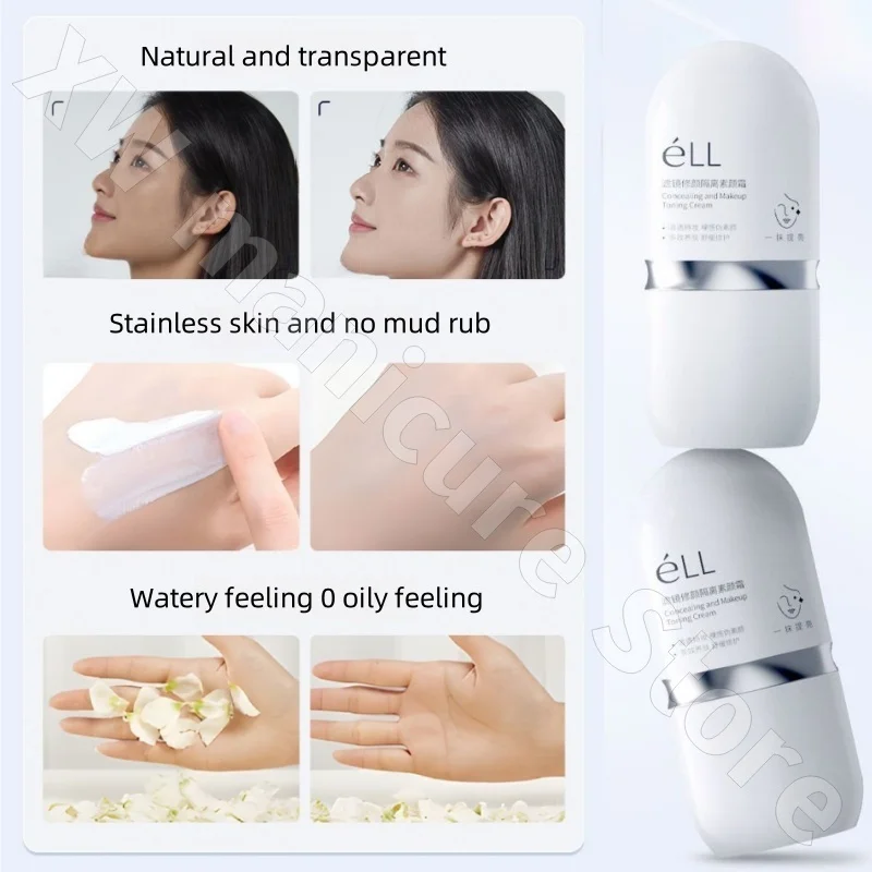 eLL ノンフェイス クリームは、肌の色調を明るくし、毛穴を目立たなくし、くすみを改善します。アイソレーション クリーム メイクアップ プレブラザー 男性と女性
