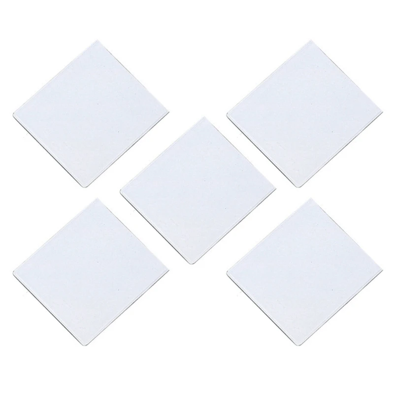 Set of 5pcs Clear Acrylic Picture Holder Pictures Frame Refrigerator Magnets Insert &Seal Small Photos