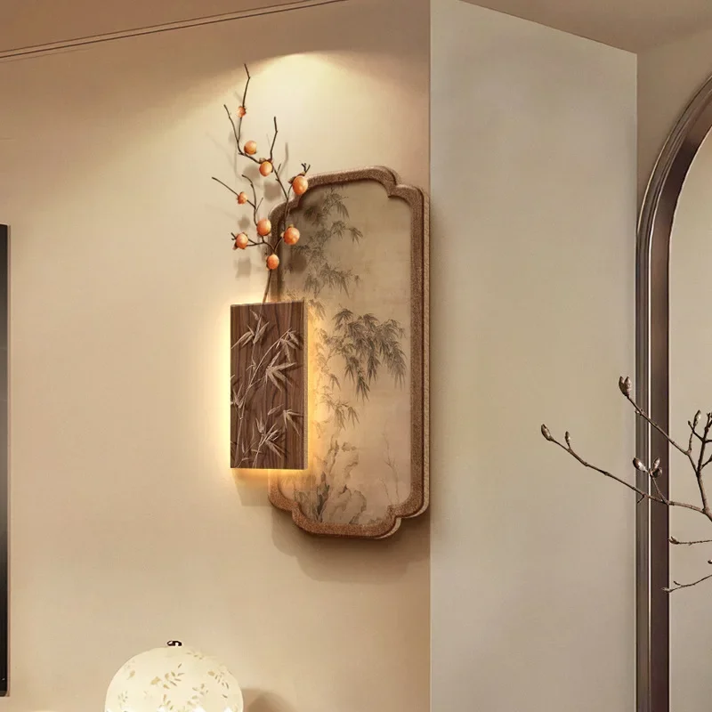 

Living room decorative painting corner three-dimensional sandstone dining room wall pendant corner wall mural