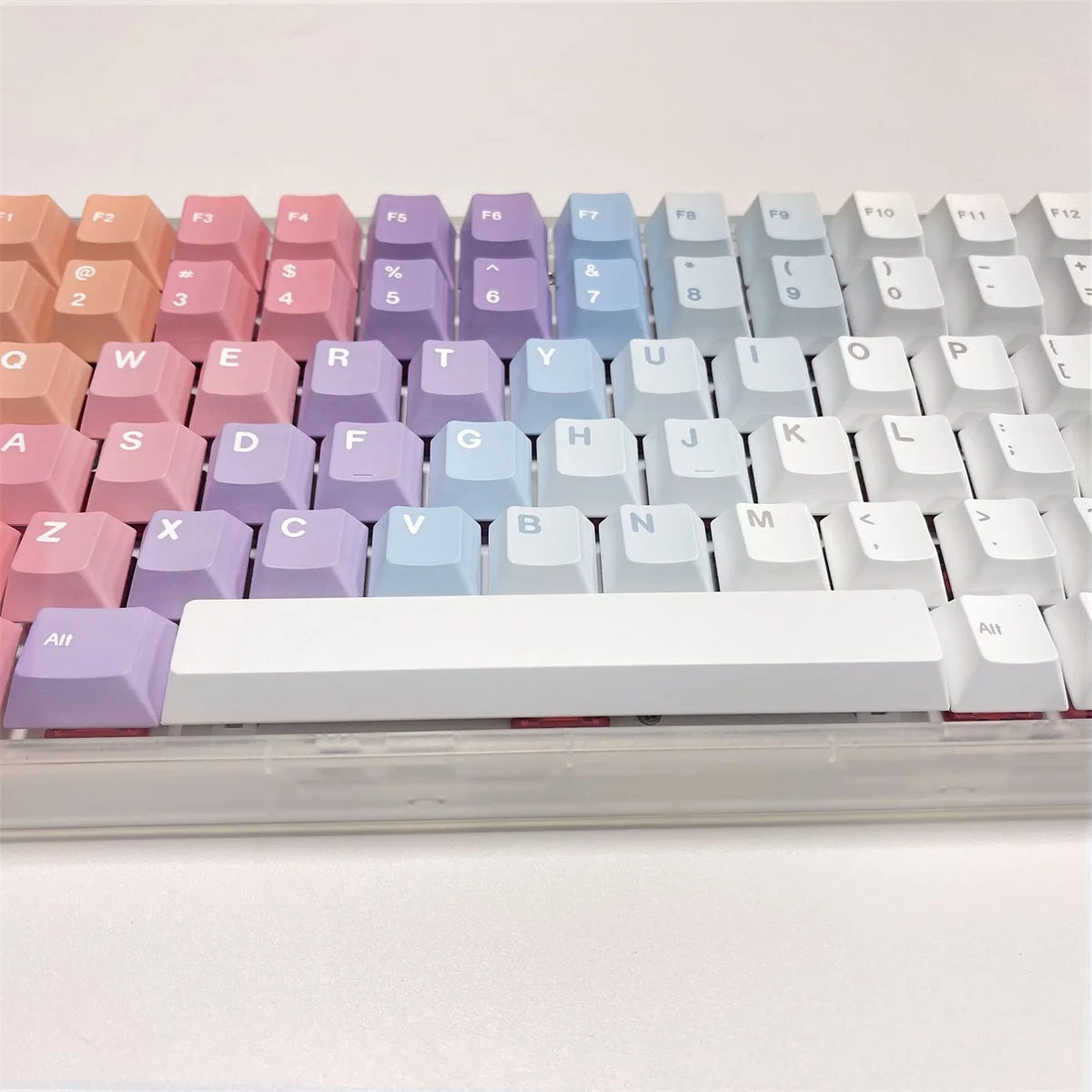 144 Keys GMK Dreams Gradient Keycaps Cherry Profile PBT Dye Sublimation Mechanical Keyboard Keycap For MX Switch 61/64/68/75/84