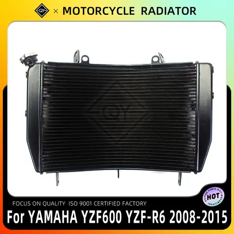 LQYL 오토바이 라디에이터 쿨러 냉각수 탱크 YAMAHA YZF-R6 R6 YZF600 YZF 600 2008 2009 2010 2011 2012 2013 2014 2015