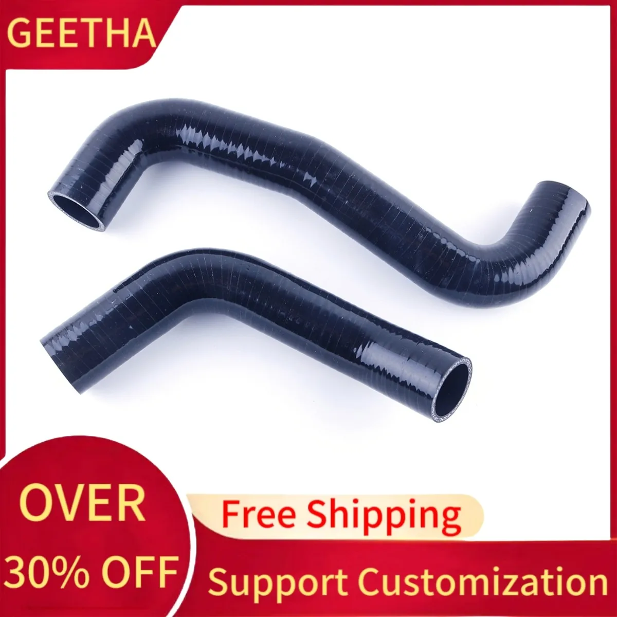 For 2008-2018 Subaru Impreza WRX STI GRB/GH8 EJ20 Forester XT Silicone Radiator Coolant Pipe Tube Hose Kit