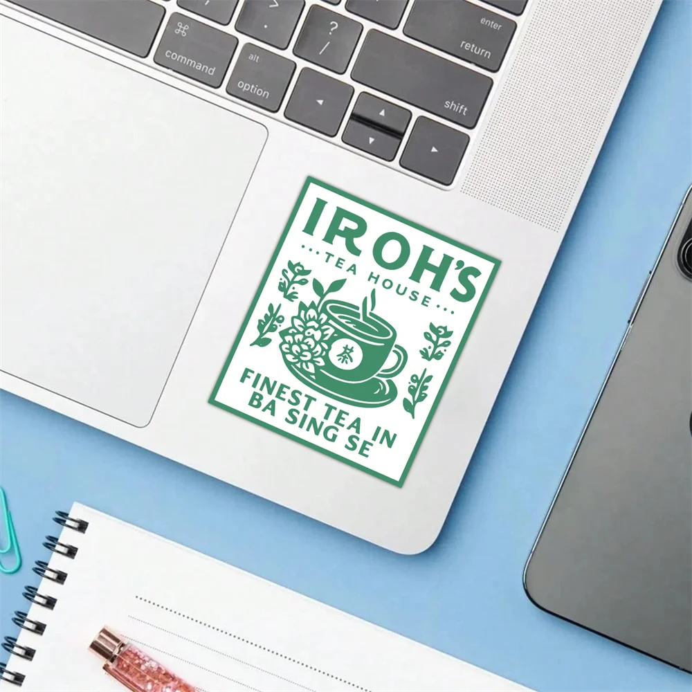 10 Stück Jasmine Dragon Tea House Design Aufkleber The Last Airbender Aufkleber Aufkleber für Laptop Wasserflasche Bestes Geschenk für Sie