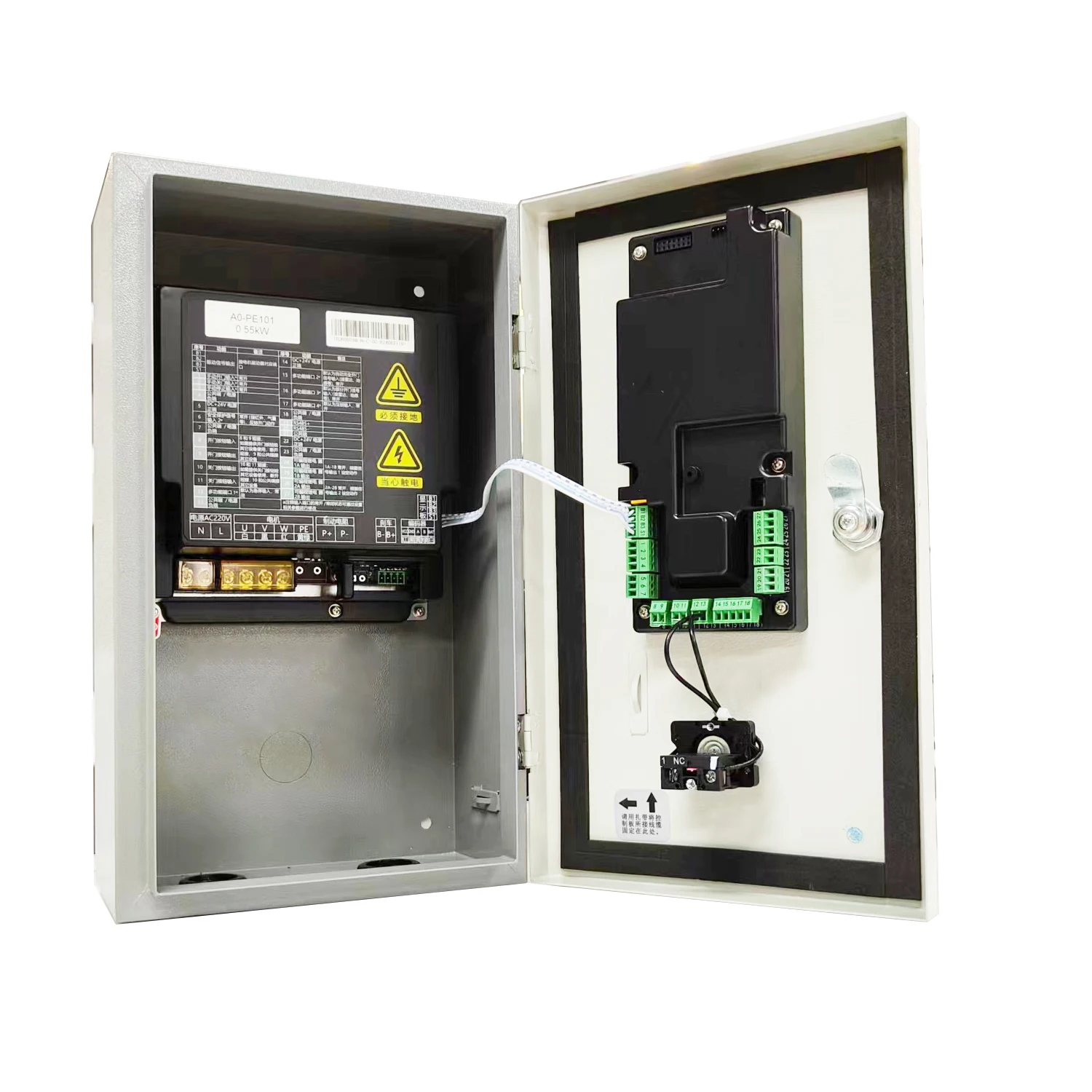 High-Precision A0 550W Servo Motor And Controller For Flexible High-speed Door Rolling Shutter Operator Systems Soft Start-Stop