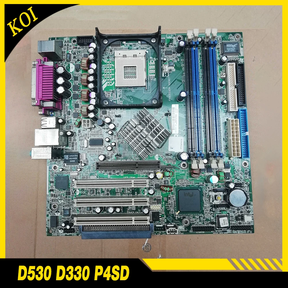 

For H-P D530 D330 P4SD 865G SP # 323091-001 AS # 305374-001 motherboard