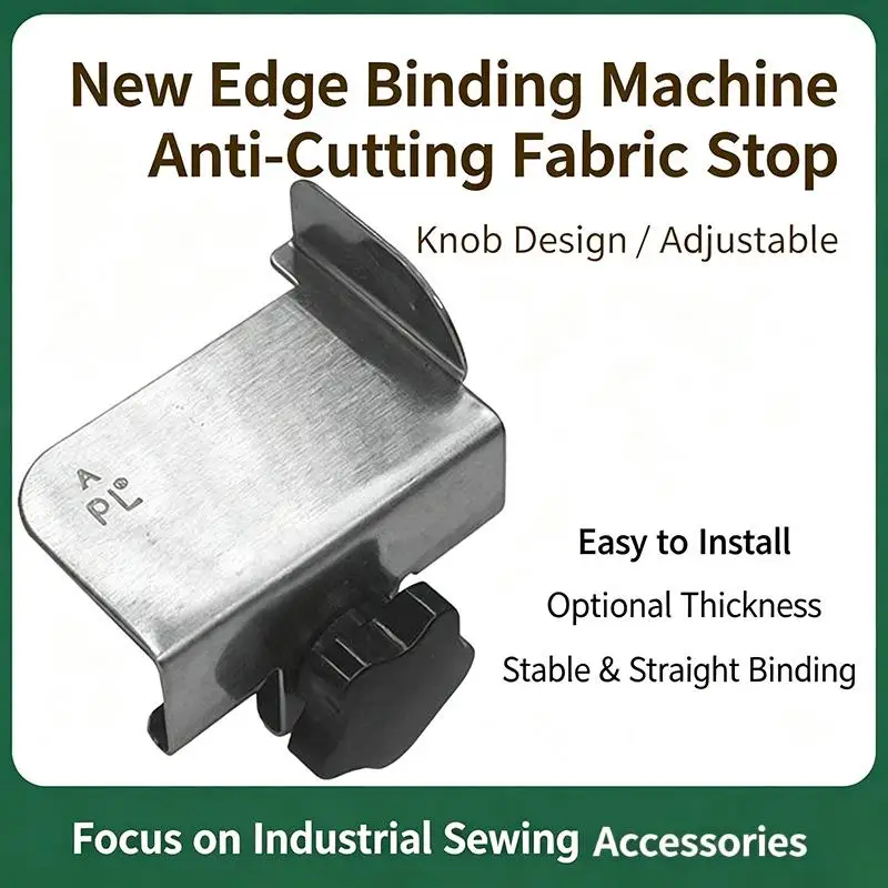 Industrial Overlock Sewing Machine Upper Sleeve Rule, Seam Guide, Hemmer Guider, Hem Guider, LAP SEAM FOLDER, Lap Seam Folder