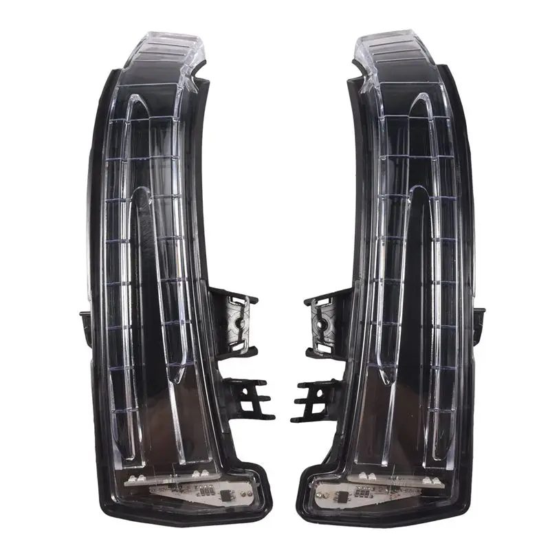 

A13Z-пара для Mercedes W204 W212 W221, светодиодный указатель поворота бокового зеркала, линза 2129067401 2129067501