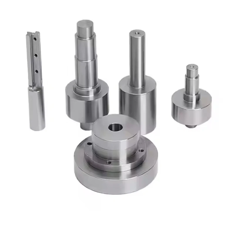 CNC Machining Service Customized Industrial Machinery Stainless Steel Parts Set Multi-form Shafts and Sleeve Machining Parts