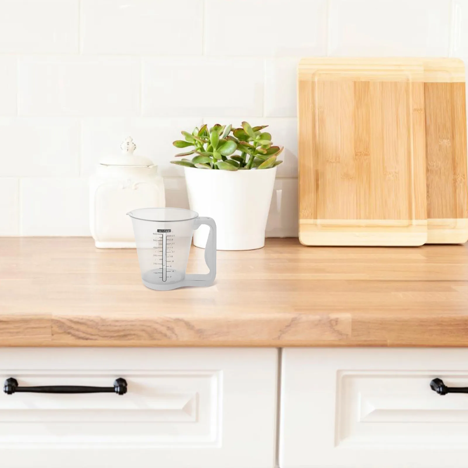 

Цифровая мерная чаша-весы с ЖК-дисплеем 16x15x15см, высокоточная кухонная мерная емкость для приготовления пищи и выпечки с функцией измерения температуры