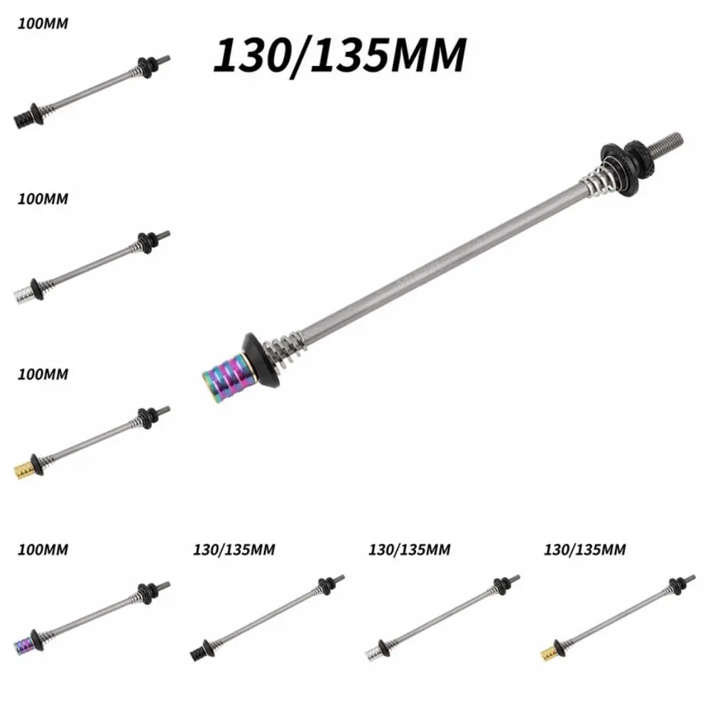 Quick Release Skewers 74mm 85mm 100mm 130-135mm MTB BMX Road Bicycle Quick Release Titanium Alloy Axle