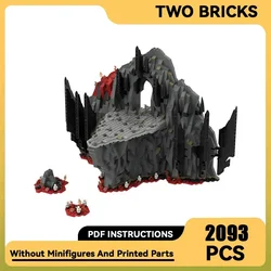 Magical Rings Movie Model Moc Building Bricks Doomsday Furnace Technology Modular Blocks Gifts Christmas Toys DIY Sets Assembly