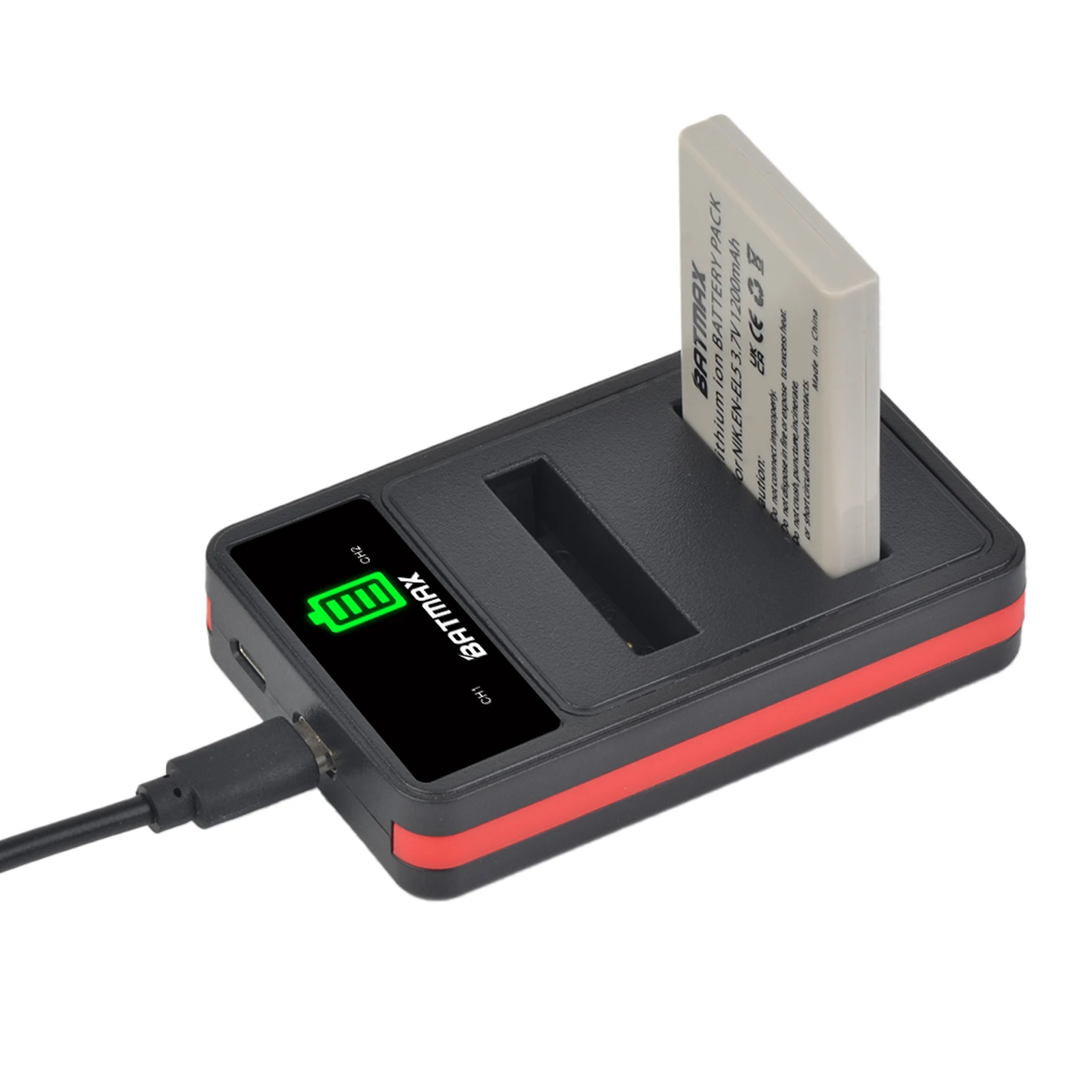 -Pack EN-EL5 ENEL5 En El5 Li-Ion Sạc Pin + Kép USB sạc cho Nikon Máy Ảnh Coolpix P80 P90 P100 P500 P510 P520