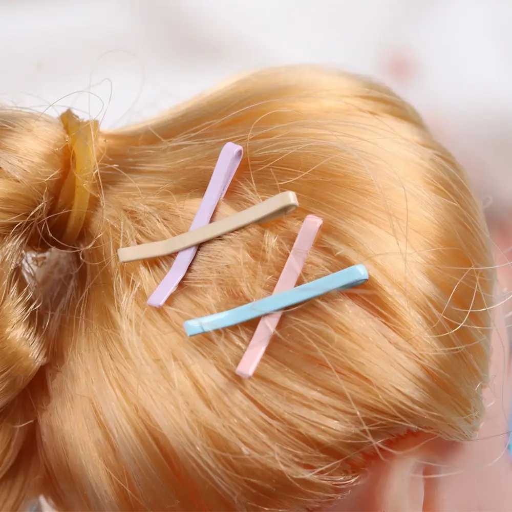 Birthday Gift DIY Dolls Hairpin Princess    Head Clips Children Hair Clip Mini Metal Headclip Headwear Hairclip