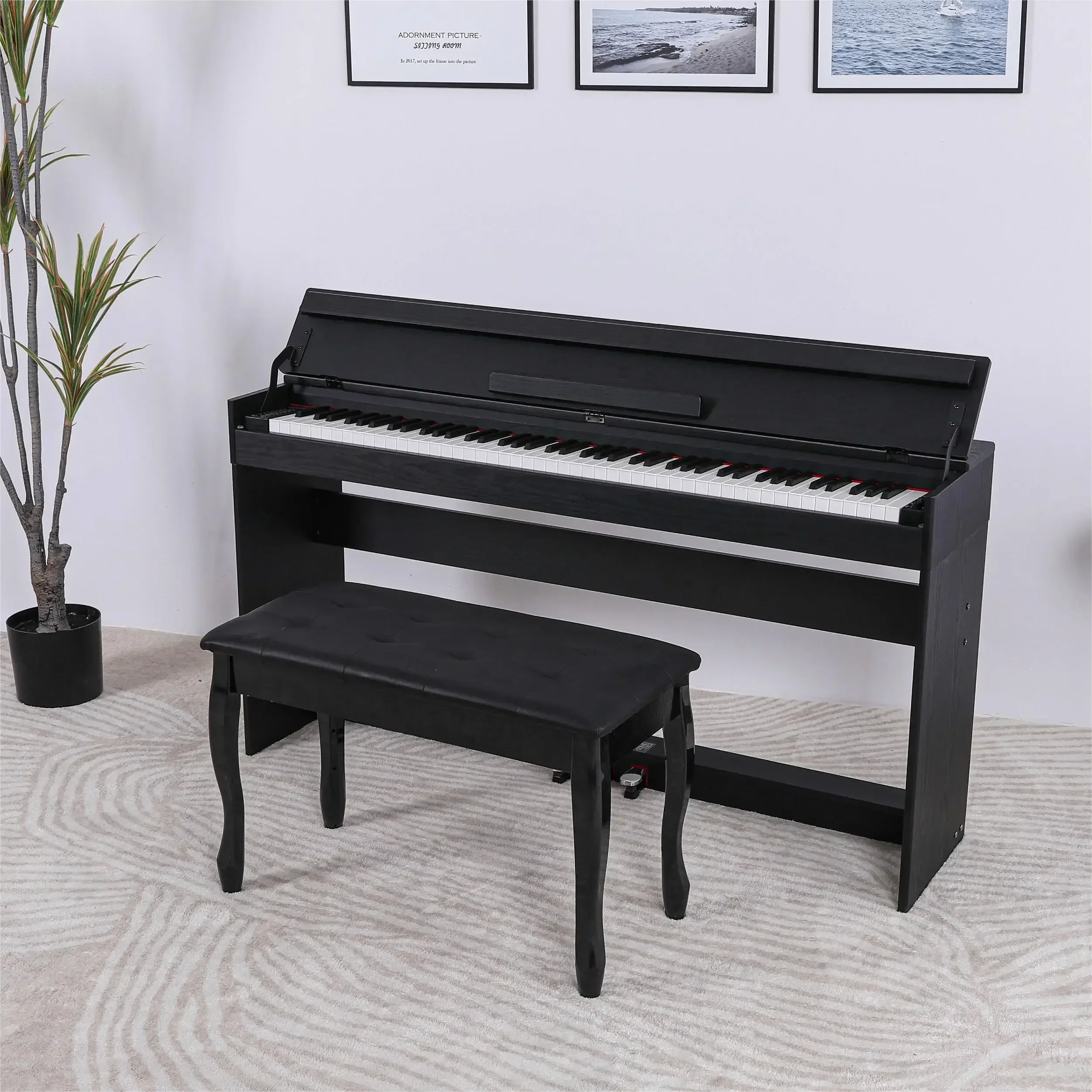 YIMO Digital Piano 88 Keys Piano Keyboard Musical Instruments Professional Piano Music Keyboard Stylish For Sale