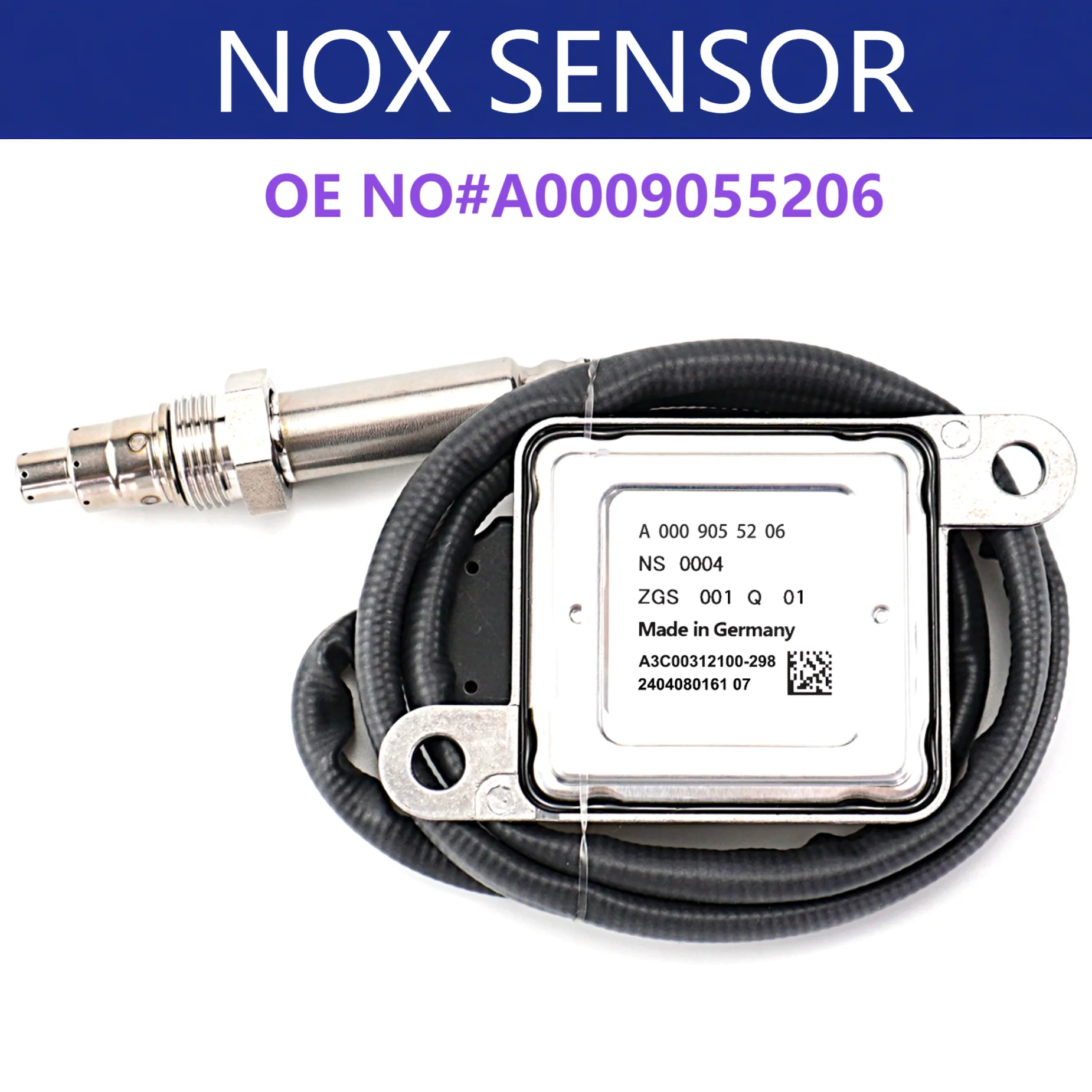 

A0009055206 Front Nox Sensor For MERCEDES-BENZ W164 W166 X164 X166 W205 S205 C180 C200 C220 C250 C300 ML350 GL350 GLS350d GLE350