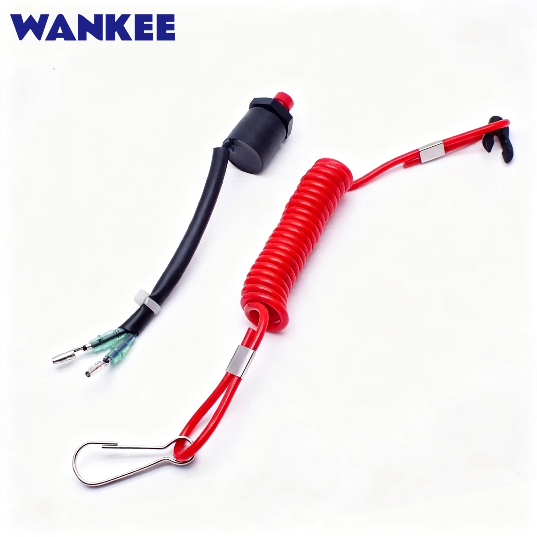 Stop Switch Assembly 37820-92E03 for Suzuki Outboard Remote Control Box Emergency Kill Switch 37820-92E04