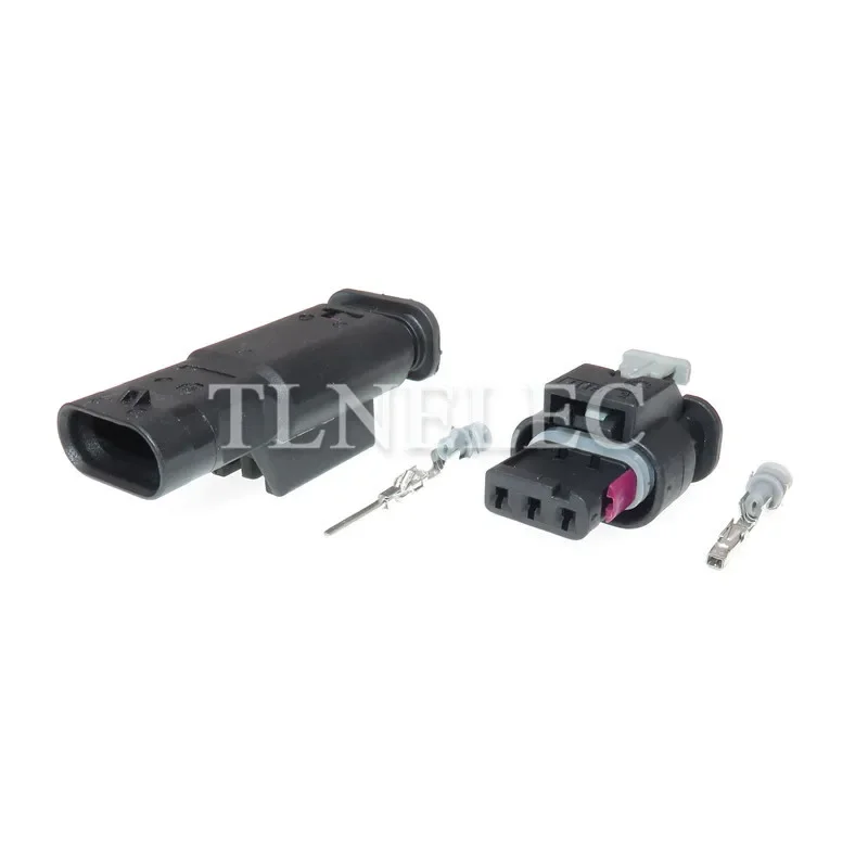 4F0973703A 4F0973703 TE Tyco AMP 3 Pin Male Female Auto Electronic Waterproof Connector Plug 1718653-1 for VW Audi