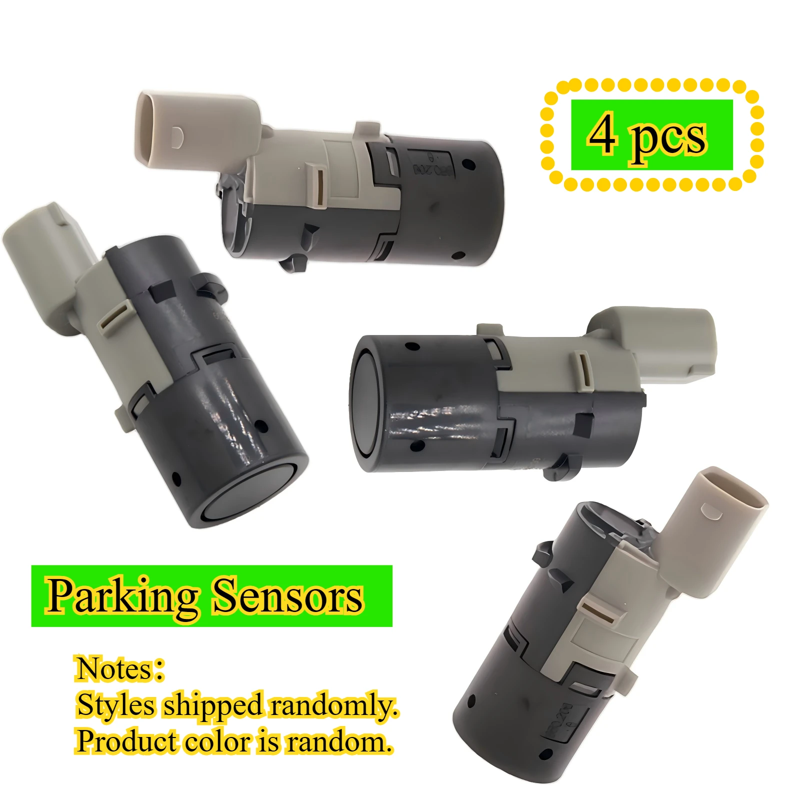 

4 pcs Car Parking Aid Sensor PDC Parking Sensors Front Rear for BMW 525i, 530i 2004-2007, X3 2004-2006, X5 2000-2006 66206989069