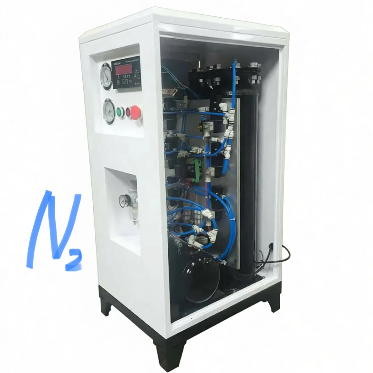 New Design Portable MINI Compact Mobile PSA Nitrogen Generator with PLC for High Purity Laser Cutting & Melting