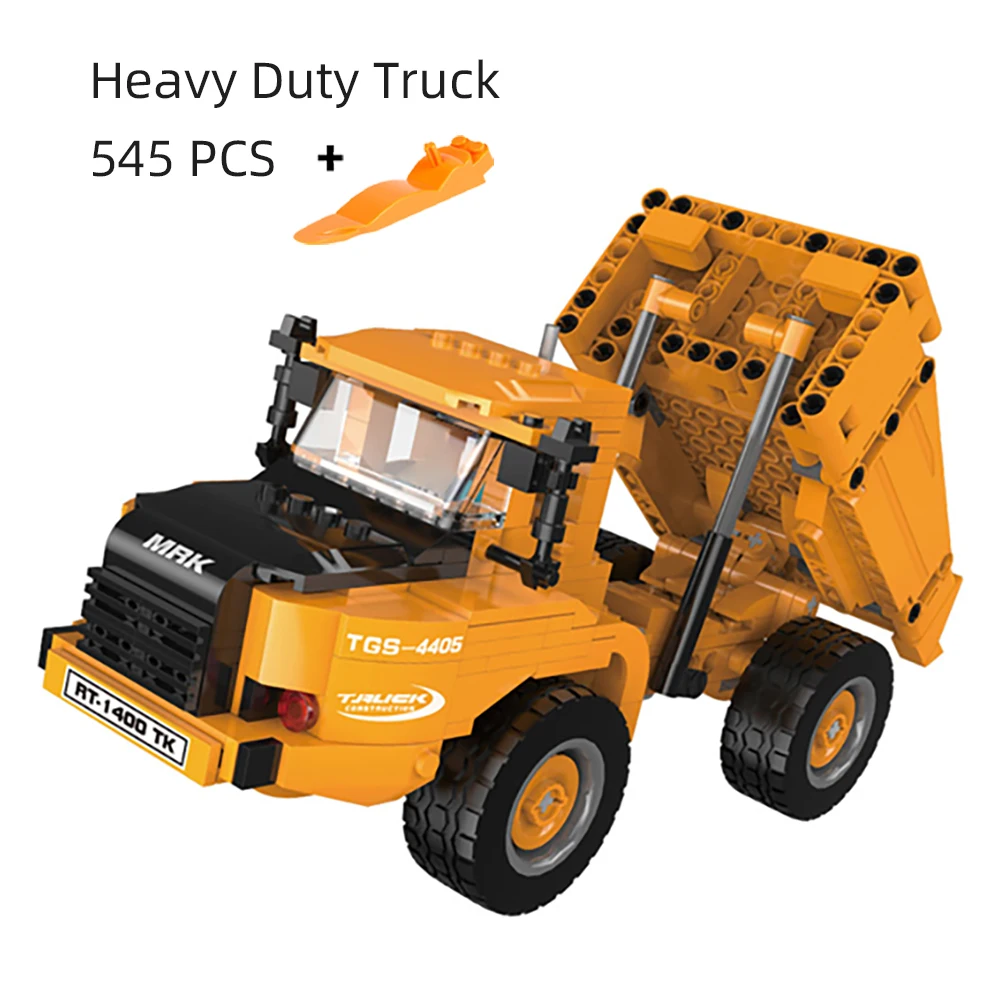 Neue 545 PCS Offroad High-Tech Bau Transport Fahrzeug Set Bausteine Ziegel Spielzeug Jungen Geschenke
