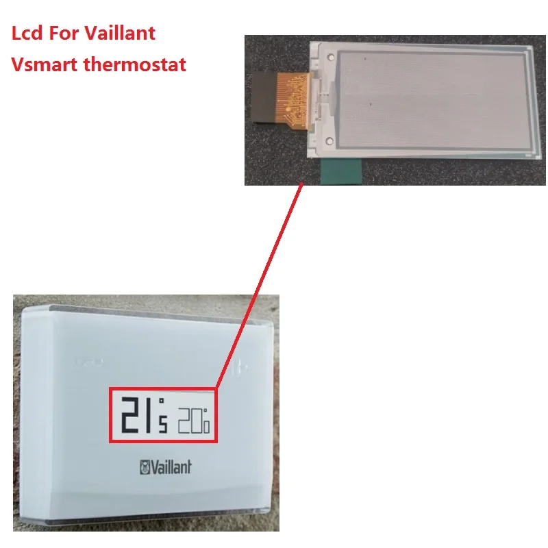 OPM021B1 or OPM021EB LCD Display For Vaillant Vsmart thermostat screen Repair