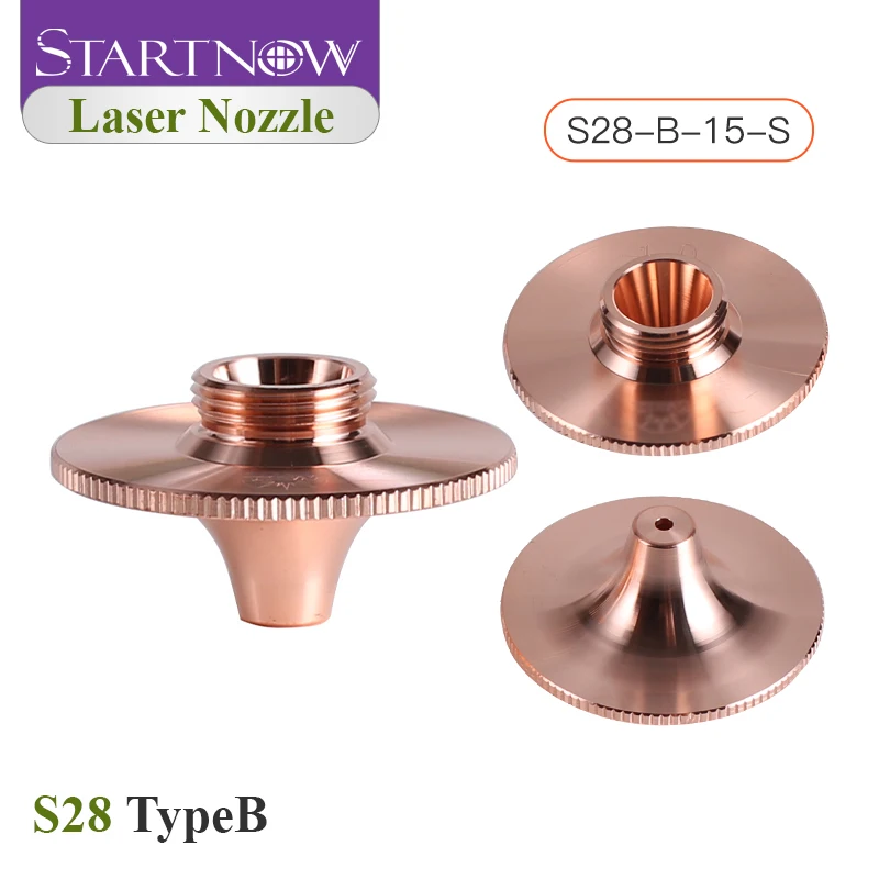 Startnow HANS Laser Cutting Nozzle Chrome Plated For Precitec Raytools WSX CNC Machine Parts Calibre 0.8-5.0mm Welding Nozzles