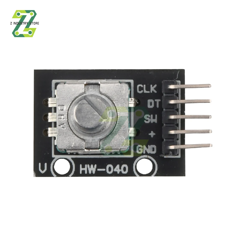 360 Degrees Rotary Encoder Module For Arduino Brick Sensor Switch Development Board KY-040 With Pins