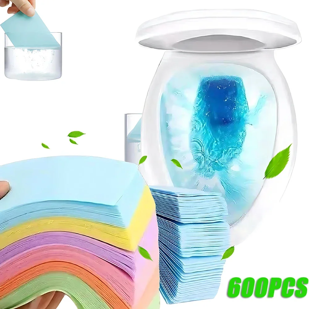 30Pcs/Bag Floor Cleaner Tablets Water-Soluble Sterilizing Fragrant Bathroom Kitchen Deodorant Dirt Toilet Cleaning Sheet