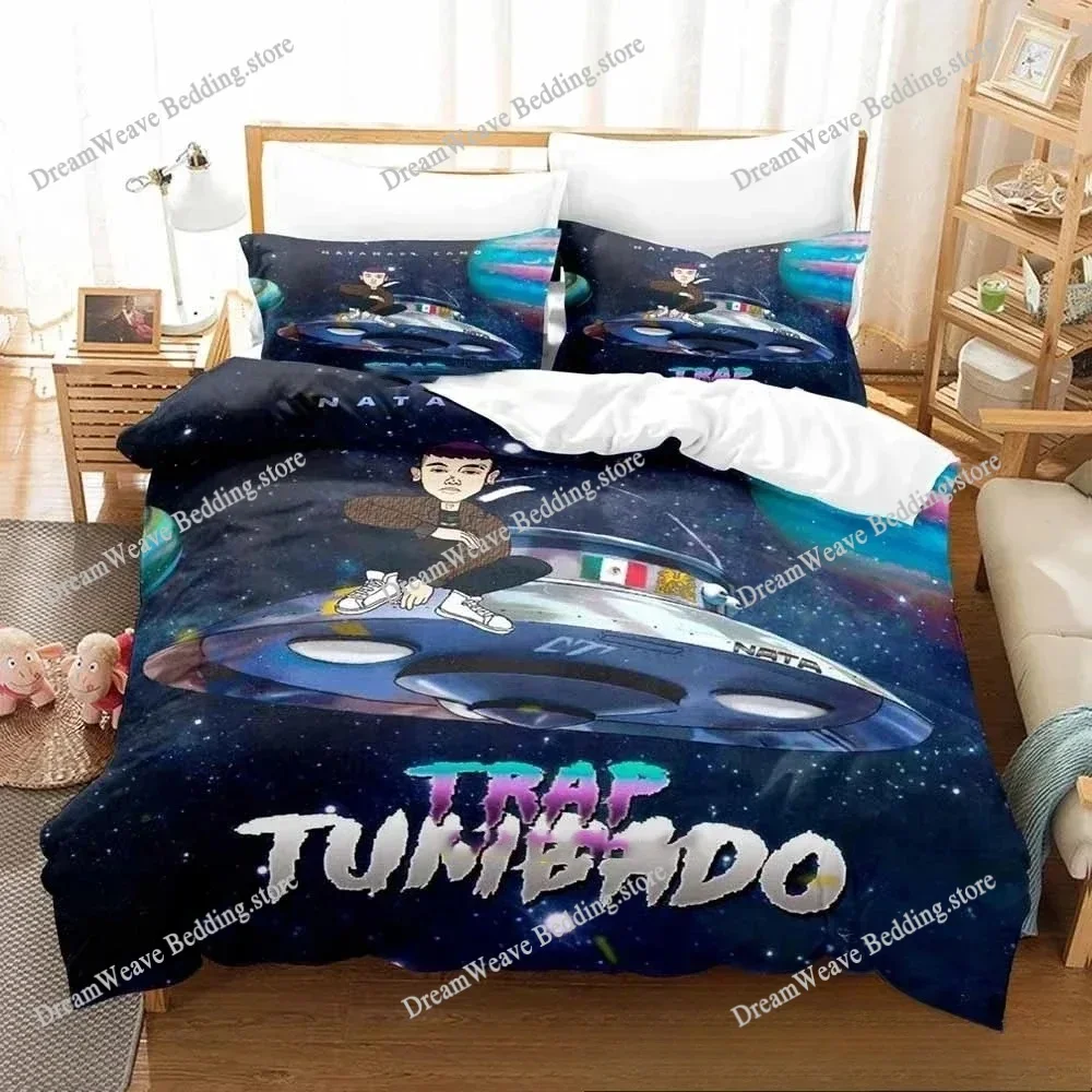 

Hiphop Rapper Natanael Cano Sheets Quilt Covers Bedding Dormitory Sheets Bedding Set Soft Warm Bedding Set Home Textileextile963