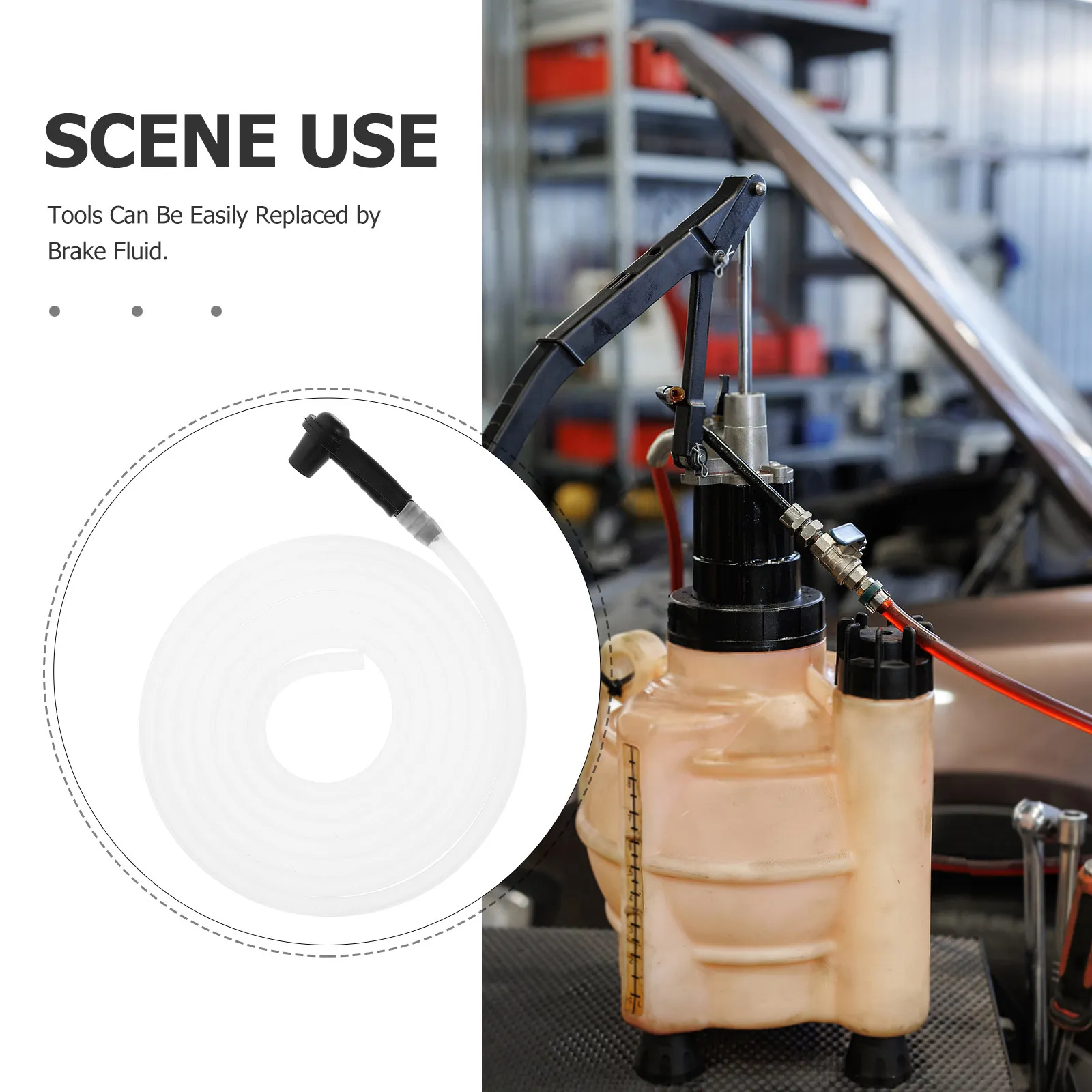 Hose Brake Fluid Change Bleeder Replacement Automotive Bleeding Kit Adjustment Tool - view 5