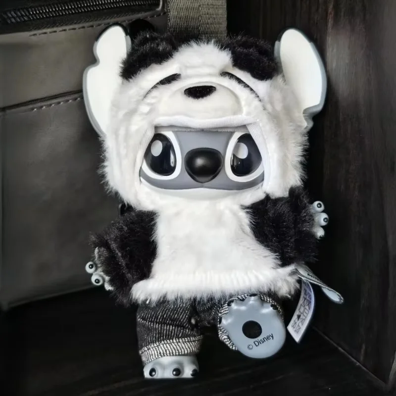 

New Authentic Stitch Genz Street Series Blind Box Kawaii Panda Vinyl Doll Transparent Surprise Toy Collectible For Trendy Gifts