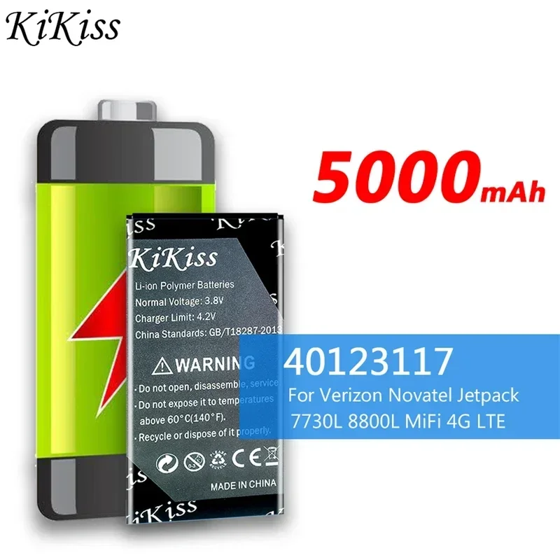 5000mAh High-Performance Battery for Verizon Novatel Jetpack 7730L 8800L